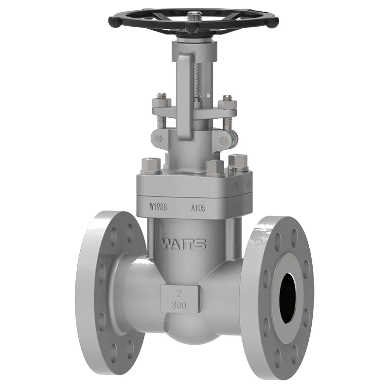 Flanged կեղծված պողպատե դարպասի փական