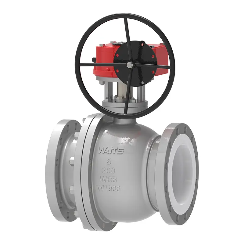 Gear Ptfe կնճռոտ գնդիկավոր փական