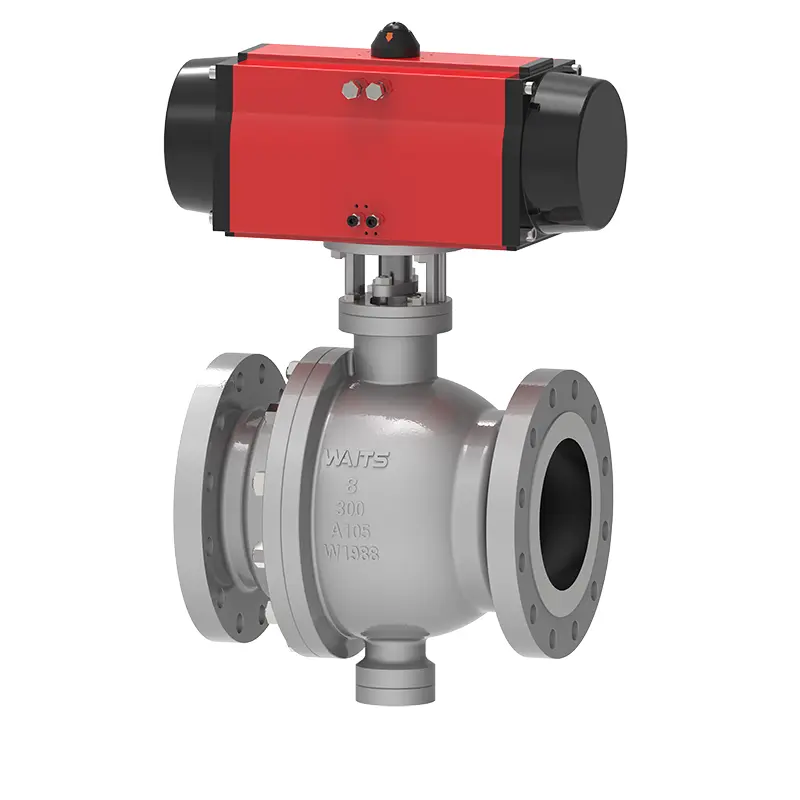 Օդաճնշական Trunnion Ball փական